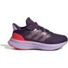imageadidas UnisexChild Ultrarun 5 Elastic Lace ampamp Strap SneakerAurora PlumPowder PlumLucid Red