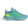 imageadidas UnisexChild Ultrarun 5 Elastic Lace ampamp Strap SneakerMint TonLucid LemonWhite