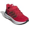 imageadidas UnisexChild Ultrarun 5 Elastic Lace ampamp Strap SneakerPure RubyBlackWhite
