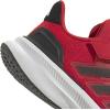 imageadidas UnisexChild Ultrarun 5 Elastic Lace ampamp Strap SneakerPure RubyBlackWhite