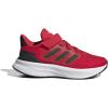 imageadidas UnisexChild Ultrarun 5 Elastic Lace ampamp Strap SneakerPure RubyBlackWhite