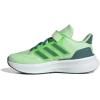 imageadidas UnisexChild Ultrarun 5 Elastic Lace ampamp Strap SneakerSemi Green SparkPreloved TealLime Burst