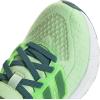 imageadidas UnisexChild Ultrarun 5 Elastic Lace ampamp Strap SneakerSemi Green SparkPreloved TealLime Burst