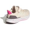 imageadidas UnisexChild Ultrarun 5 Elastic Lace ampamp Strap SneakerWonder WhiteWhiteLucid Pink