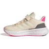 imageadidas UnisexChild Ultrarun 5 Elastic Lace ampamp Strap SneakerWonder WhiteWhiteLucid Pink