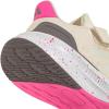 imageadidas UnisexChild Ultrarun 5 Elastic Lace ampamp Strap SneakerWonder WhiteWhiteLucid Pink