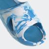 imageadidas Unisexs SlidesCloud Whitepulse Blue