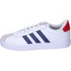 imageadidas VL Court 30 Shoe  KidsCloud White Dark Blue Better Scarlet