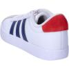 imageadidas VL Court 30 Shoe  KidsCloud White Dark Blue Better Scarlet