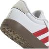 imageadidas VL Court 30 Shoe  KidsFtwr White Better Scarlet Grey One