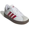 imageadidas VL Court 30 Shoe  KidsFtwr White Better Scarlet Grey One