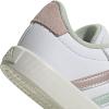 imageadidas VL Court 30 Shoe  KidsFtwr White Linen Green Met Sandy Pink Met