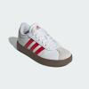 imageadidas VL Court 30 Shoe  KidsWhiteBetter ScarletGrey