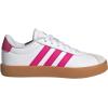imageadidas VL Court 30 Shoe  KidsWhiteShock PinkCrystal White