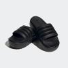 imageadidas Womens Adilette Platform Slide SandalBlackBlackBlack