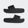 imageadidas Womens Adilette Platform Slide SandalBlackBlackBlack