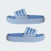 imageadidas Womens Adilette Platform Slide SandalBlue DawnBlue Fusion MetallicBlue Fusion