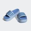 imageadidas Womens Adilette Platform Slide SandalBlue DawnBlue Fusion MetallicBlue Fusion