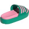 imageadidas Womens Adilette Platform Slide SandalCourt GreenBliss PinkBliss Pink