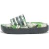 imageadidas Womens Adilette Platform Slide SandalCrew GreenBlackBlack