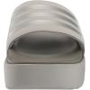 imageadidas Womens Adilette Platform Slide SandalGreySilver MetallicSolid Grey