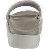 imageadidas Womens Adilette Platform Slide SandalGreySilver MetallicSolid Grey