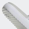 imageadidas Womens Adilette Platform Slide SandalWhiteZero MetallicGrey