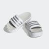 imageadidas Womens Adilette Platform Slide SandalWhiteZero MetallicGrey