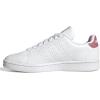 imageadidas Womens Advantage Eco SneakerWhiteWhitePink Strata
