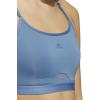 imageadidas Womens Aeroreact Training Light Support BraAltered Blue Small Logo