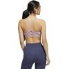 imageadidas Womens Aeroreact Training Light Support BraMagic Mauve Small Logo