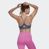 imageadidas Womens Aeroreact Training Light Support BraWonder Steel Padded