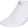 imageadidas Womens All Day Training No Show Socks 3Pair athletic performance below ankle height running socksWhiteClear Onix GreyClear Grey