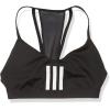 imageadidas Womens All Me 3Stripes Mesh BraBlackWhite