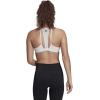 imageadidas Womens All Me 3Stripes Mesh BraWhiteBlack