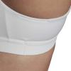 imageadidas Womens All Me 3Stripes Mesh BraWhiteBlack