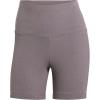 imageadidas Womens All SZN Ribbed HighWaisted Bike ShortsGrey StrataGrey Strata