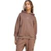 imageadidas Womens All Szn Fleece Loose HoodieEarth Strata