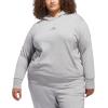 imageadidas Womens All Szn Fleece Loose HoodieMedium Grey Heather