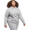 imageadidas Womens All Szn Fleece Loose HoodieMedium Grey Heather