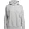 imageadidas Womens All Szn Fleece Loose HoodieMedium Grey Heather
