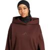 imageadidas Womens All Szn Fleece Loose HoodieShadow Brown