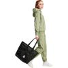 imageadidas Womens All Szn Fleece Loose HoodieTent Green
