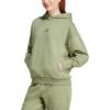 imageadidas Womens All Szn Fleece Loose HoodieTent Green