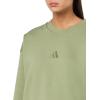 imageadidas Womens All Szn Fleece Loose SweatshirtTent Green