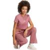 imageadidas Womens All Szn French Terry 3Stripes Straight Leg PantsPreloved Crimson
