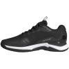 imageadidas Womens Avacourt 2 Tennis SneakerBlackSilver MetallicWhite