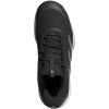 imageadidas Womens Avacourt 2 Tennis SneakerBlackSilver MetallicWhite