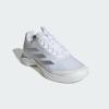 imageadidas Womens Avacourt 2 Tennis SneakerWhiteSilver MetallicGrey