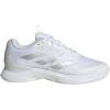imageadidas Womens Avacourt 2 Tennis SneakerWhiteSilver MetallicGrey